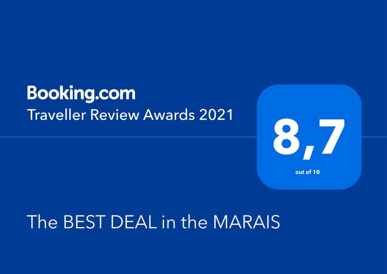 The Best Deal In The Marais - 1Bedroom Apt - 45M2 Paris Dış mekan fotoğraf